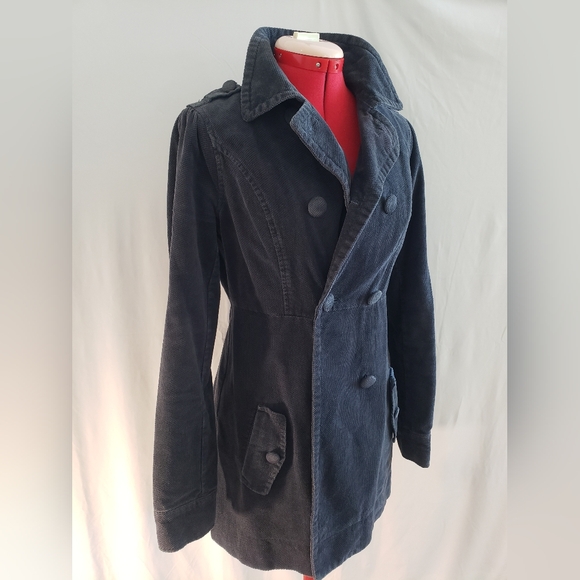 Heritage 1981 Dark Navy Double-Breasted Pea Coat - Picture 13 of 13